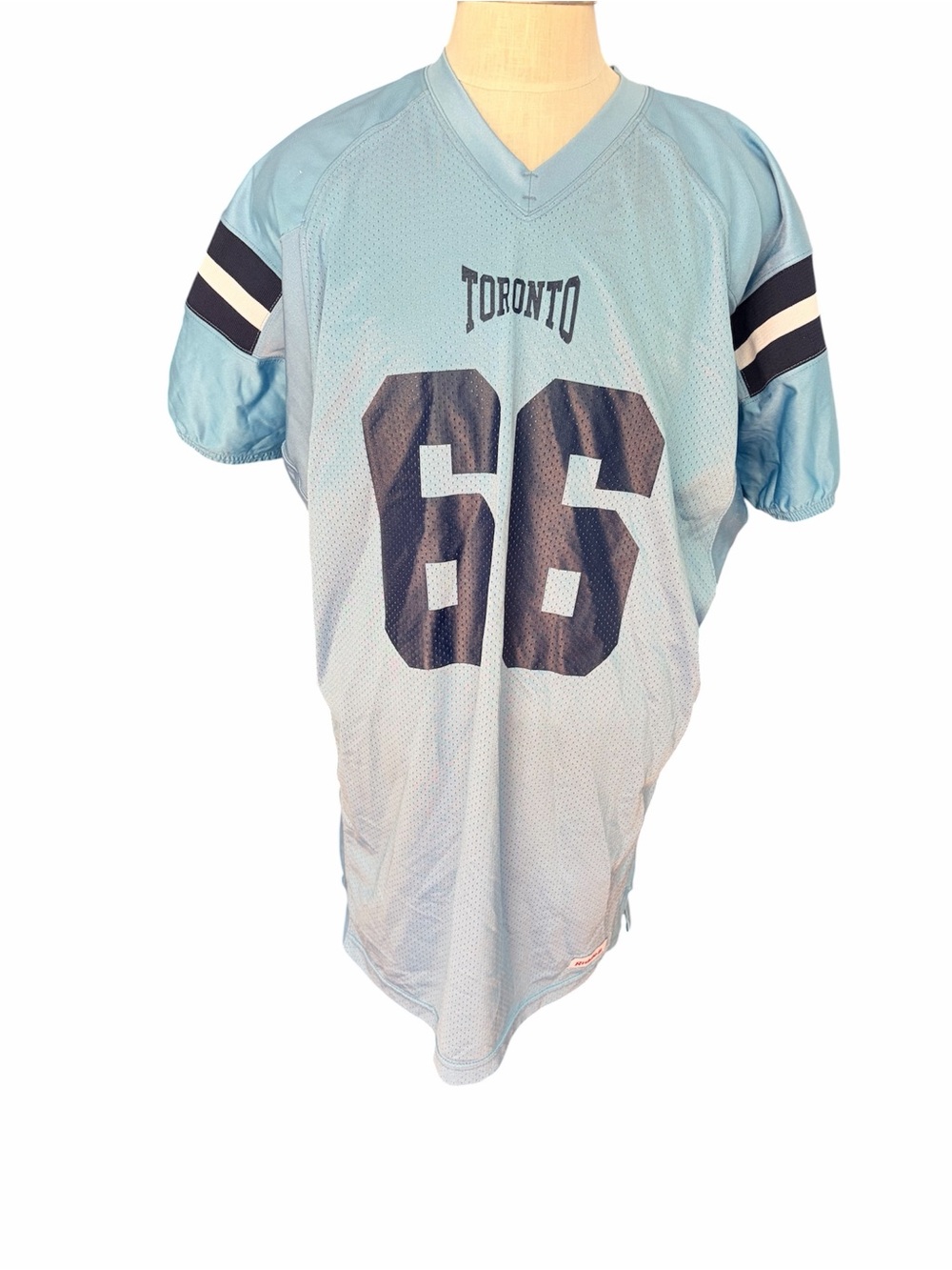 Toronto Argonauts Light Blue Men's Football Jersey 2XL rare Riddell